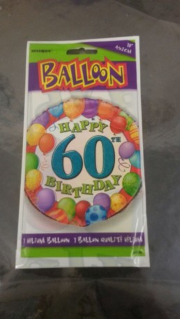60th Balloon