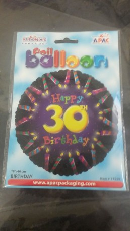 30th Balloon