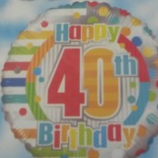 40th Balloon