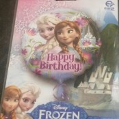 Frozen Birthday Balloon